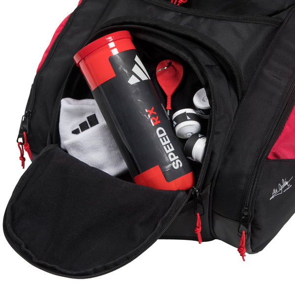 Adidas Multigame Bag BLACK/RED - Image 6