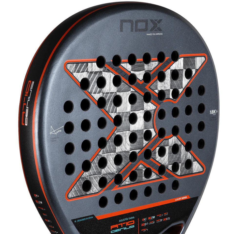 NOX AT10 Genius 18K 2025 Padel Racket - Image 4
