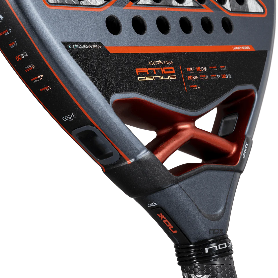 NOX AT10 Genius 18K 2025 Padel Racket - Image 9